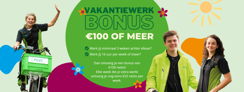 Vakantiewerk Huishoudelijke hulp